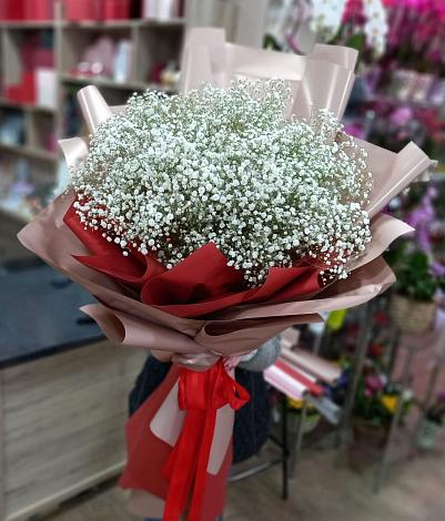 Букет цветов из: Гипсофила в Анискино