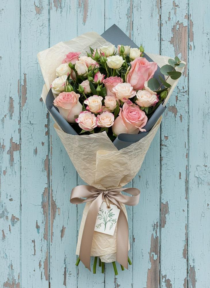 Букет цветов из: Розы в Анискино