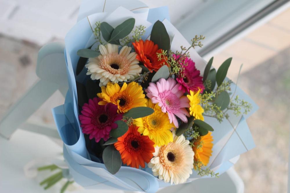 Букет цветов из: Герберы в Анискино