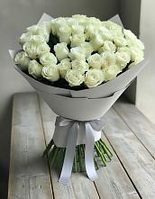 Букет 35 Белых роз в Анискино