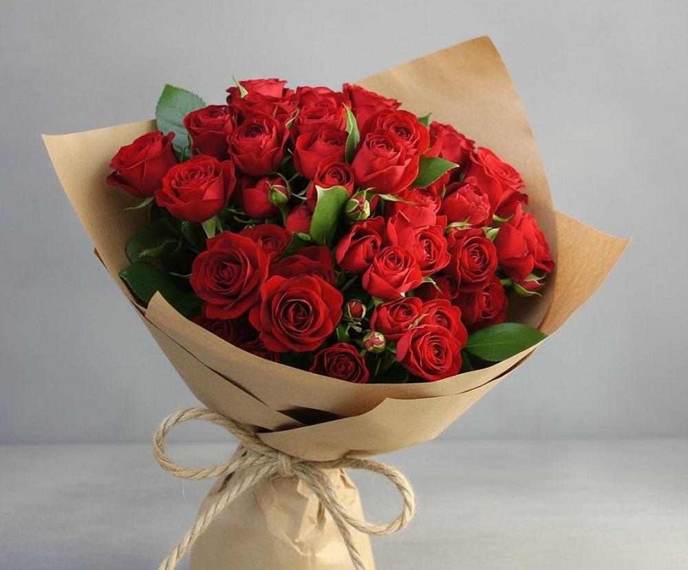 Букет Любовный роман в Анискино