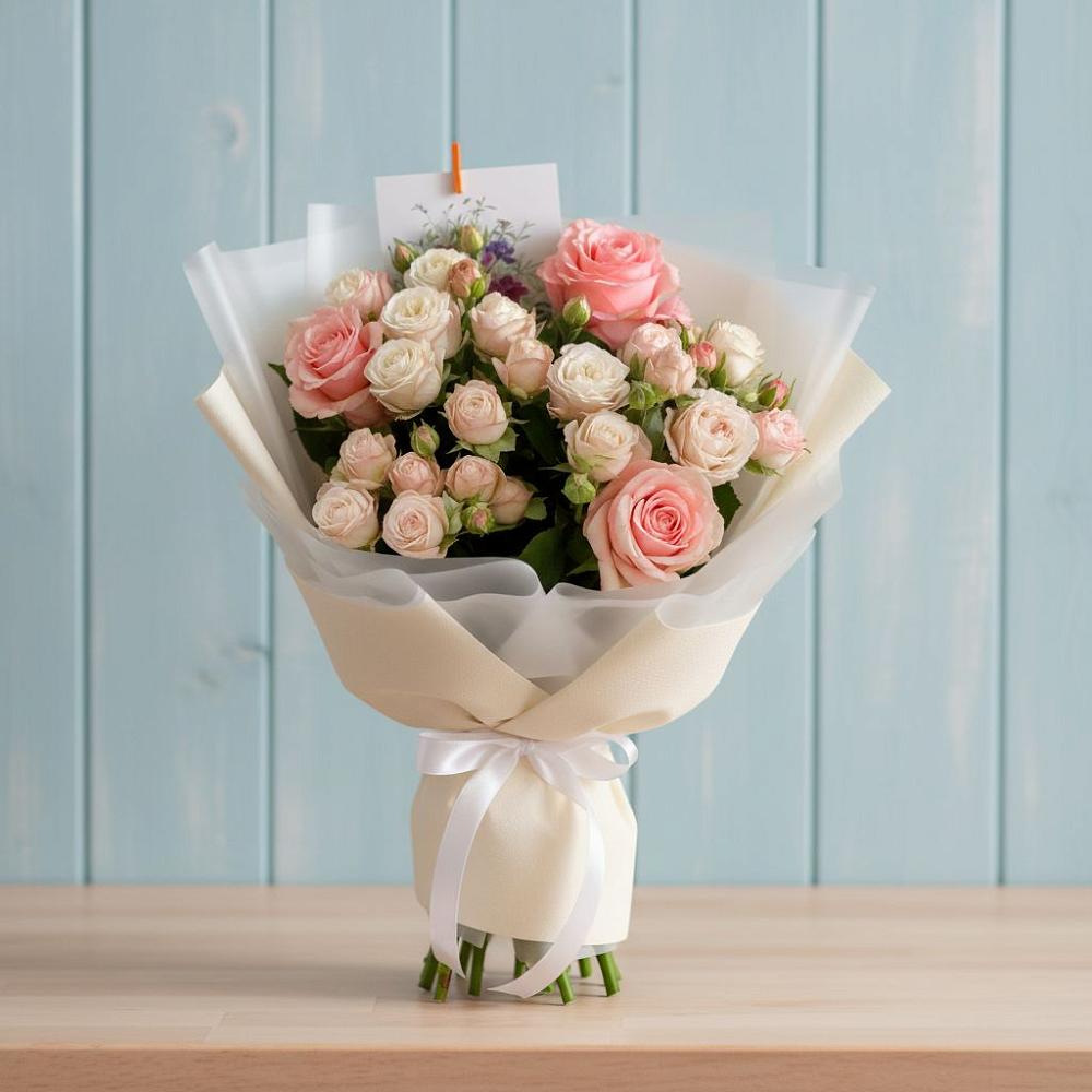 Букет цветов из: Розы в Анискино