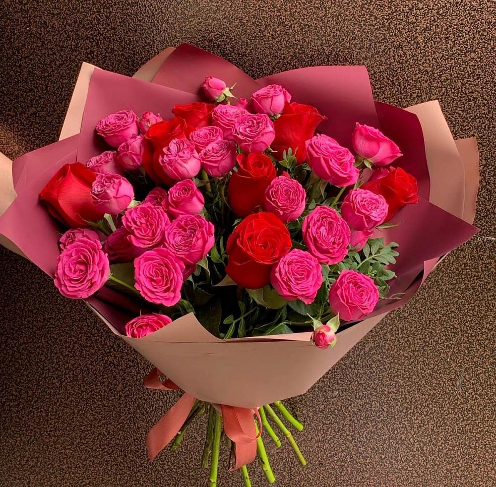 Букет В объятьях нежности в Анискино