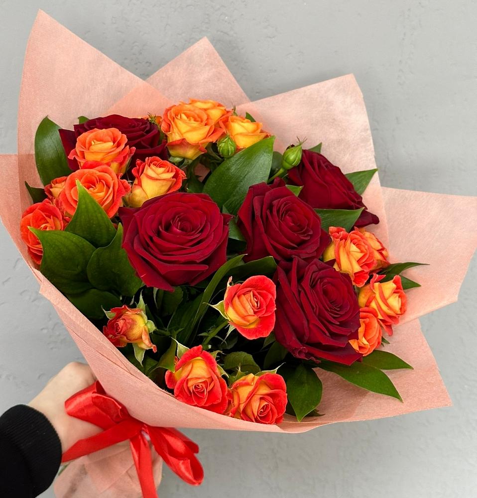 Букет Любовь и восторг в Анискино