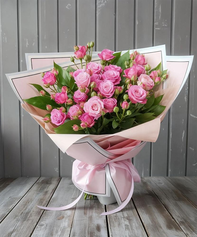 Букет Розовый кустик в Анискино
