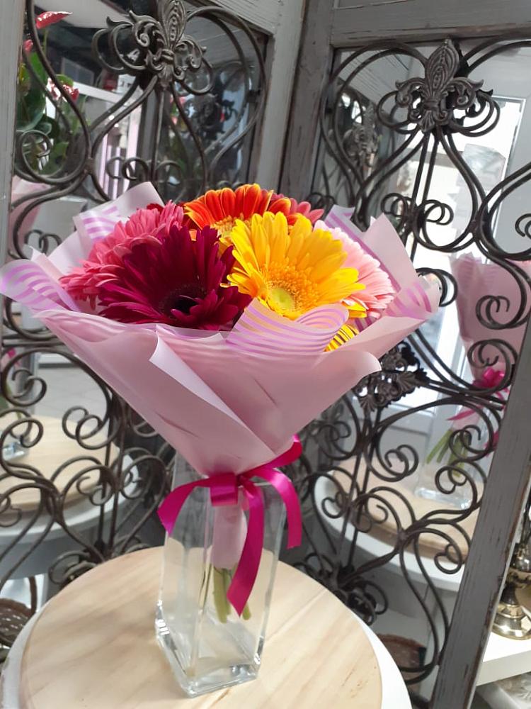 Букет цветов из: Герберы в Анискино