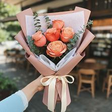 Букет цветов из:  Розы в Анискино