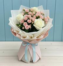 Букет цветов из:  Розы в Анискино