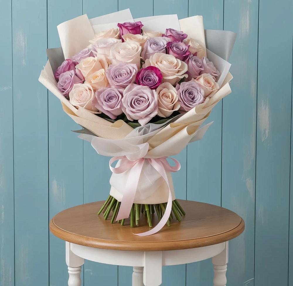 Букет цветов из: Розы в Анискино