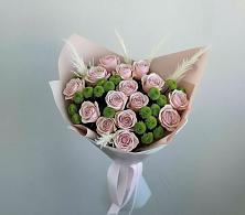 Букет цветов из:  Розы и Хризантемы в Анискино