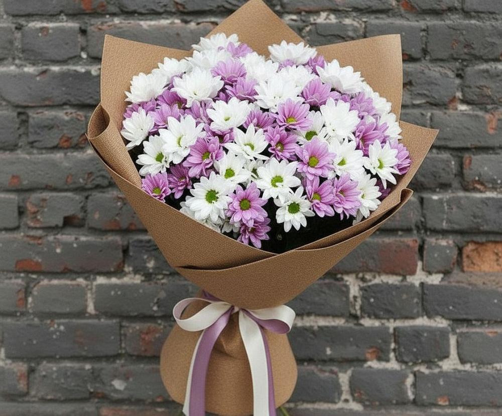 Букет цветов из: Хризантемы в Анискино