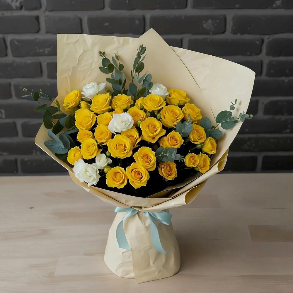 Букет цветов из: Розы в Анискино