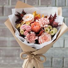 Букет цветов из:  Гвоздики, Хризантемы и Розы #REPLACE_PRED# Анискино