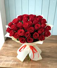 Букет 29 Красных роз в Анискино