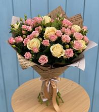 Букет цветов из:  Розы в Анискино