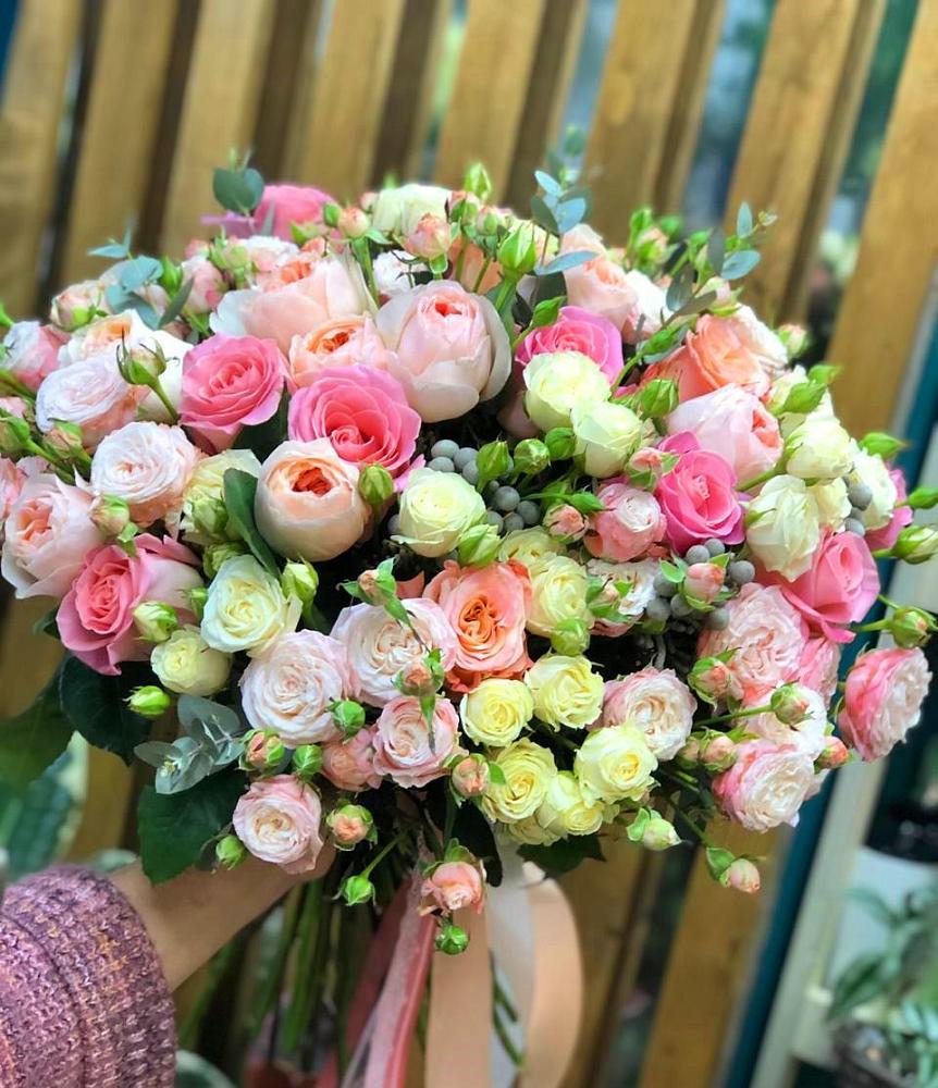 Букет цветов из: Розы в Анискино