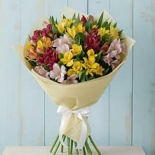 Букет цветов из:  Альстромерии в Анискино