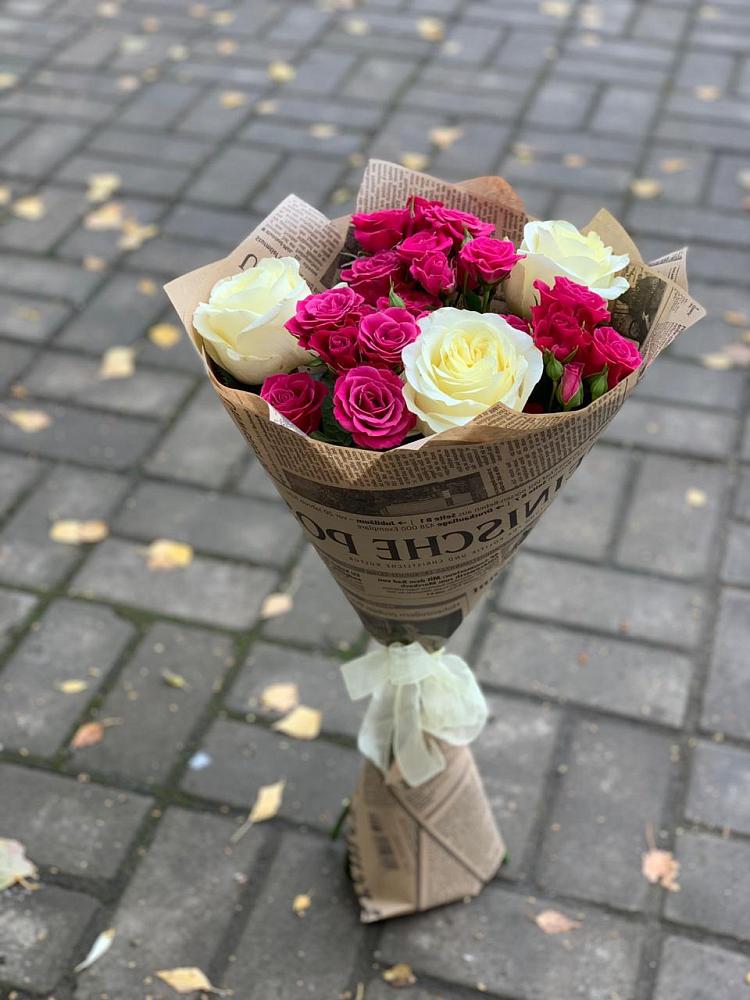 Букет цветов из: Розы в Анискино
