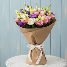 Букет цветов из:  Лизиантусы в Анискино