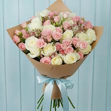 Букет цветов из:  Розы в Анискино